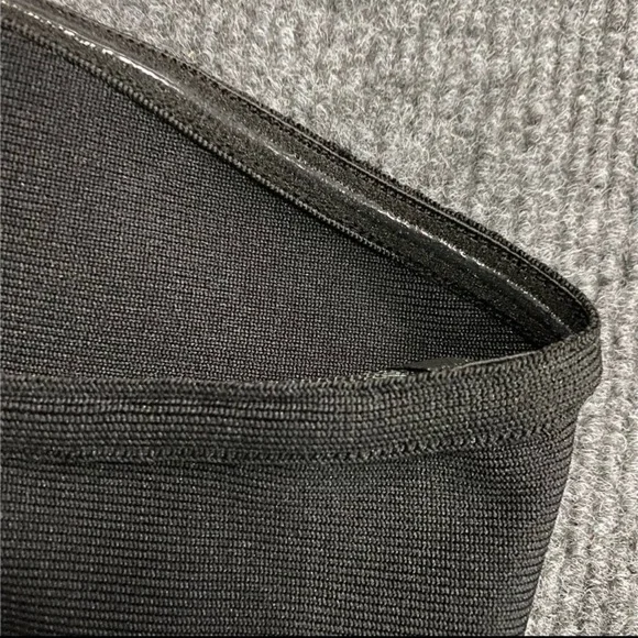 Boutique Black Feather Strapless Dress | Luxury Evening Cocktail Dress | M–L - Picture 11 of 11